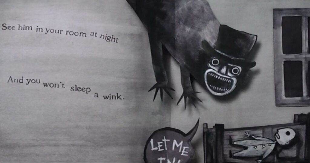 A scene from The Babadook.