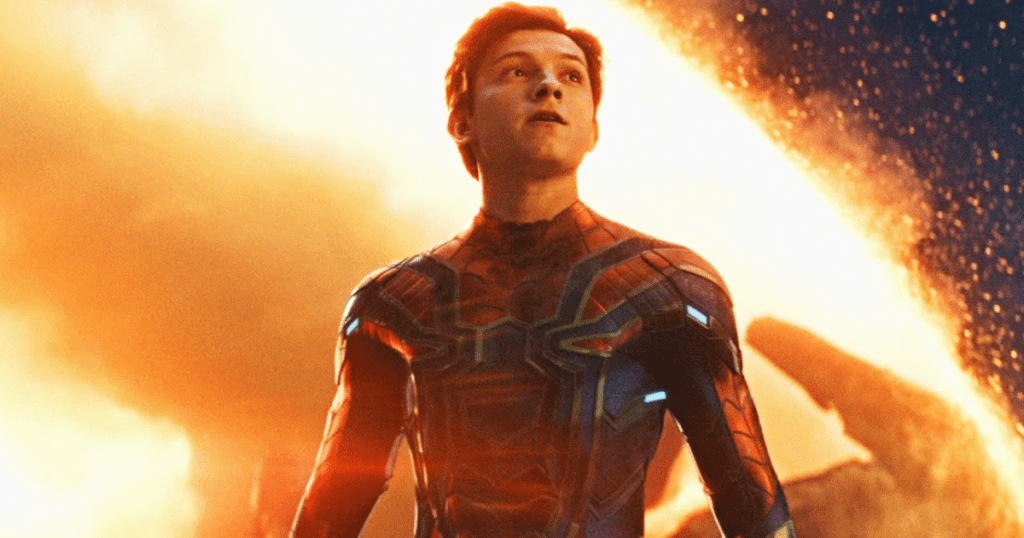 Tom Holland's Spider-Man in Avengers: Endgame