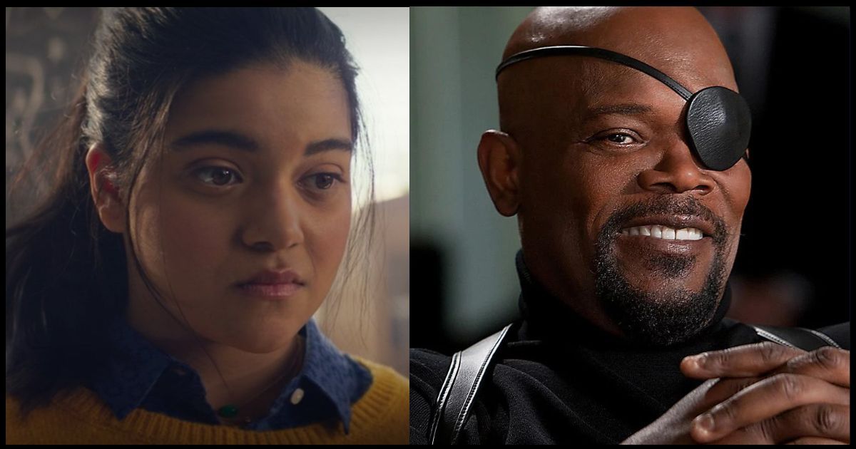 Iman Vellani And Samuel L Jackson As Ms Marvel And Nick Fury In The Marvels.jpg